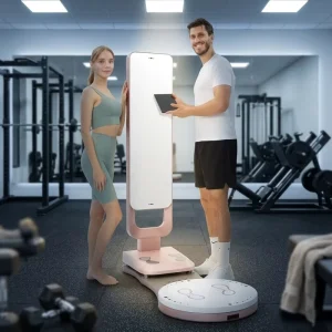 U+300 ai trainer body scanner with bio impedance body composition analysis machine smart fitness products body scanner machine