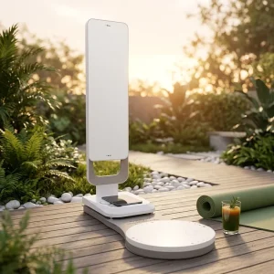 U+300 digital resistance gym smart body scales weight machine for body weight imbody smart gym bmi body composition analyzer