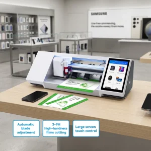 U8-310 Plus High-Speed Cutting Machine for Smart Watch Mobile Phone Screen Protectors 0.1mm Accuracy Aluminum Alloy ABS
