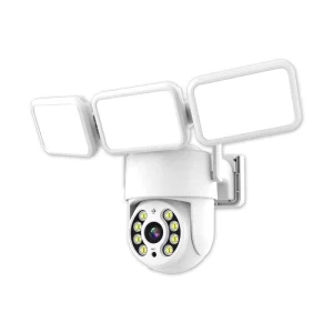 UEMON Smart Home High Brightness Full HD Floodlight Smart Camera 110 Panoramic Wireless Tuya WiFi for Outdoor Yards New Design