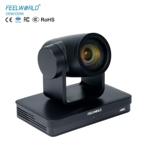 UHD4K12X Simultaneous 3G-SDI//USB/IP Live Streaming PTZ Camera with 12X Optical Zoom 4K30fps PoE Supported