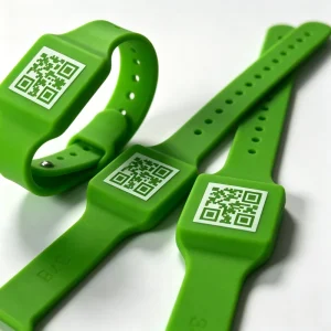UHF RFID Wristband Bracelet Long Range Readable Smart Bracelet for Staff Tracking Asset Management