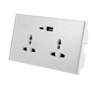 UK/EU/US Tuya WiFi Smart Universal Power Strip EU UK US Surge Protector Socket Multi Plug Fast Charge USB Type-C