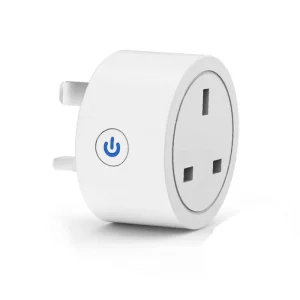 UK Power Socket Plug Aleax Timing Tuya Smart Life APP Wireless Remote Control Smart Power Meter Electric Plug Socket Outlet 16A