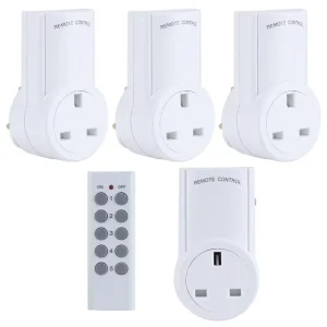 UK Standard Strong Wireless Signal Remote Control Socket Home Socket Wireless Remote Control Socket RF433