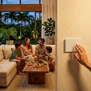 US 1 2 3 4Gang Smart Home APP Remote Control Voice Light Glass Interruptor Inteligente Para Pared Wifi Touch Wall Switch