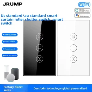 US AU Standard WiFi Smart Rolling Shutter Garage Switch Automatic Doors Supports Voice Control Timing APP Remote Control