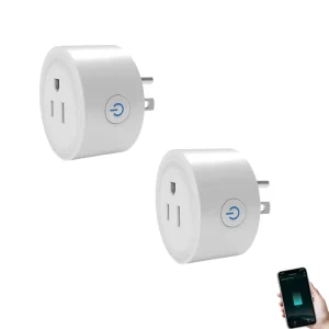 US Mini WiFi Smart Plug Socket Smart Life Alexa Voice Control Energy Monitor 16A Rated ABS Plug
