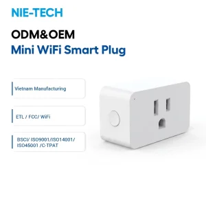US Standard WiFi Smart ON/OFF Outlet Plug 15A 125V ETL FCC Certified for Home Automation Alexa Google Assistant Voice No Hub