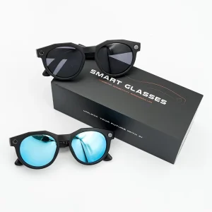 US Stock SNT NEX AI Smart Glasses With 8MP Camera 1080P Video Music Playre Smart Outdoors Sunglasses for Men Women