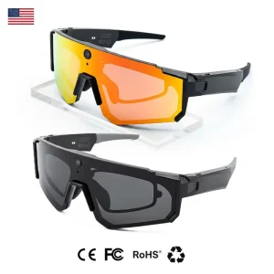 US Stock SNT SOLIS POV Road Cycling Smart Sunglasses with Camera 8MP Polarized Lenses ChatGPT Smart Glasses AI Translation