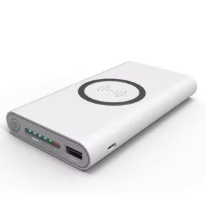 Wireless Charging Power Bank, Portable USB Charger for Home, Office, Travel, Smartphones, and Android Devices