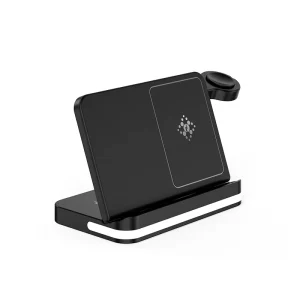 Portable Mini Magnetic Wireless Watch Charger USB-C Charging Dock for Smartwatches and Mobile Devices