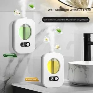USB Powered 0.5L Smart Aromatherapy Ultrasonic Humidifier Fragrance Diffuser Home Wall Mounted Freshener Deodorizer