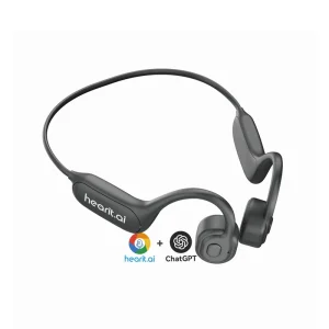 Ultra Light Ai Agent Bone Conduction Sports Headset With ChatGPT and BLE for Clear Voice Calls