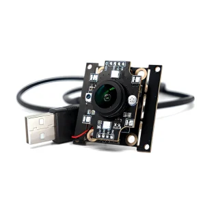 Ultra-Slim 13.5mm Height USB Door Peephole Camera Module 1MP Video Doorbell Module with IR-LED and Two-Way Audio
