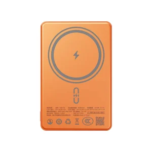 Ultra-Slim 5000mAh Magnetic Wireless Power Bank 22.5W Fast Charging Portable Charger For IPhone
