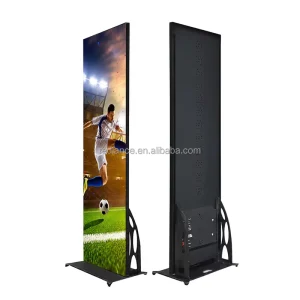 Ultra Slim Smart LED Poster Display Indoor Digital Signage Screen Commercial Advertising Totem Information Cloud CMS HDR10