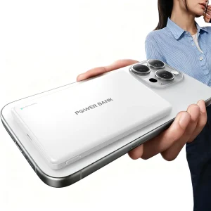 Ultra Thin 5000 10000mAh 15W LED Display Ultra Slim Portable Power Bank Dual USB Type-C Outputs Fast