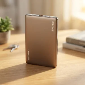 Ultra-Thin 6.99mm 98g Aluminum Alloy Wireless Magnetic Power Bank 20W PD Fast Charge Dual Device Charging Personal Compact