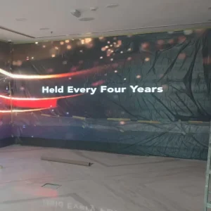 Ultra Thin Full Color High Brightness 700cd 160 Viewing Angle Energy Saving Indoor LED Display Slim Low Power DII Eco1.9 1 Year
