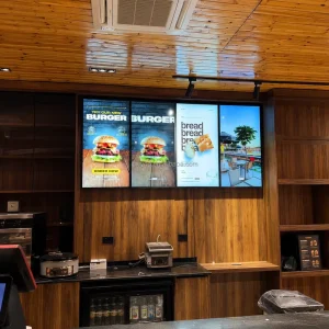 Ultra Thin Shop Screen Android Advertising Display Video Screen Pane Small Video Digital Signage Lcd Display For Advertising