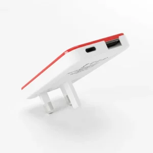 Ultra Thin Slim Fast Travel Chargers & Adapters 20W Dual Port UK Plug Wall Charger for Mobile Phone