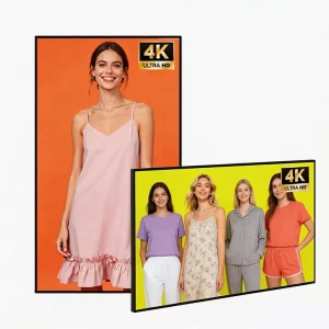 Ultra Thin Smart Advertising Display OEM Indoor 4K ultra Slim 55inch Android Digital Signage Lcd Supplier