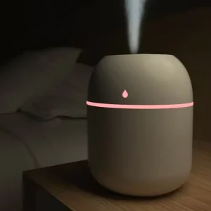 Ultrasonic 220ml Mini Portable Humidifier Plastic RV Diffuser Tabletop Nebulizer App Controlled