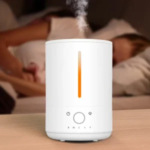 Ultrasonic Aroma Diffuser Humidifier with Essential Oil Aromatherapy 4L Capacity Ultra Quiet for Home & Office Use