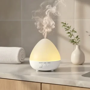 Ultrasonic Aroma Diffuser Smart LED Portable Essential Oil Fragrance Humidifier for Desktop