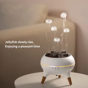 Ultrasonic Aromatherapy Diffuser Jellyfish Mist Humidifier for Home Office with Auto Shut-Off