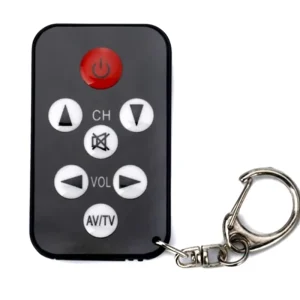 Universal 7 Key TV Remote Control Mini Keychain Super Slim Remote Control Wireless Smart Remote Controller