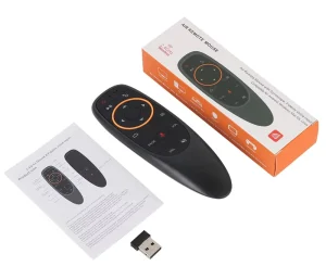 Universal Air Mouse Voice Remote Control with Gyro Sensing Game 2.4G Wireless Smart Remote Controller for Android TVbox PC