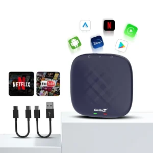 Universal Carplay Ai Box Stereo Android 13 Carplay Auto Voiture Box Wireless Carplay Adapter for Car youtube netflix