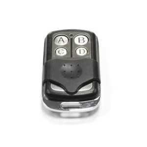 Universal Garage Door Remote Sliding Smart Remote Key Case Shell 4 Buttons