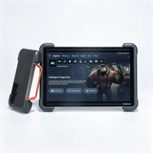 Universal OBD2 Diagnostic Scanner 12 Inch Tablet Battery System Analyzer for Certified Auto Technician