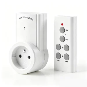 Universal Power Socket Mini Smart EU RF 433mhz Wireless Remote Control for Smart Home