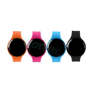 Usb Rechargeable Portable Personal Locator Solution Wireless Ble Wristband Ibeacon Wearable Beacon for Hospital Human Tracking