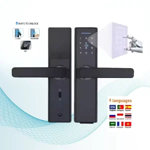 Usb Smart Home Wifi Smart Door Lock Without Fingerprint Tuya App Cerraduras Inteligentes Para Puerta