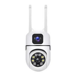 V380 Dual Lens Security Camara Full Color Night Vision Wireless Smart Camera 360 Panoramic Wifi IP Camera