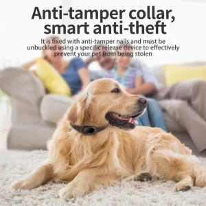 V41 4G GPS Pet Tracker Collar Real-Time Location IP67 Waterproof 1300mAh SOS Voice Monitor App