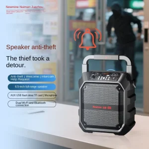 V97W Speaker Smart Anti-Theft Anti Lost SOS Call Worldwide Intercom Radar Vibration Alarm Sensor Detect Safety Guard