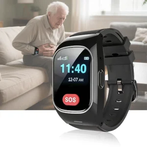 VA6 GSM Smartband for Elderly Care Real Time GPS Wifi Location Health Monitoring 2 Way Voice Call SOS Alert for Android IOS