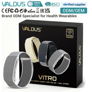 VALDUS OEM ODM Low MOQ VITRO Health Screenless Sport Fitness Activity Tracker Smart Bracelet Heart Rate Non Screen Smartwatch