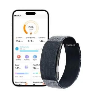 VALDUS VITRO ECG Health Screenless Smart Band, Custom Logo OEM/ODM, Heart Rate Fitness Tracker Bracelet