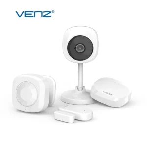 VENZ Zigbee Smart Home Device Kit Indoor Security System Motion Detector App Remote Control Indoor Camera