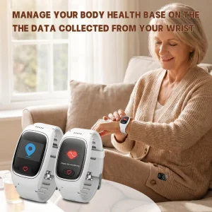 VL16S 4G SOS Emergency Smart Watch for Elderly People GPS App Ai Care Smart Bracelets Fall Detection Watch for Older People