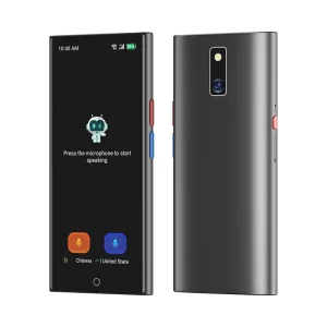 VORMOR Smart AI Pocket Voice Languages Two Way Offline Real Time Simultaneous Interpreter for Travel Business Meeting Translator