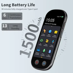 VORMOR Z9 Translation Device Online 150 Languages Two Way Instant Speech Translator Offline Automatic Voice Translator Machine
